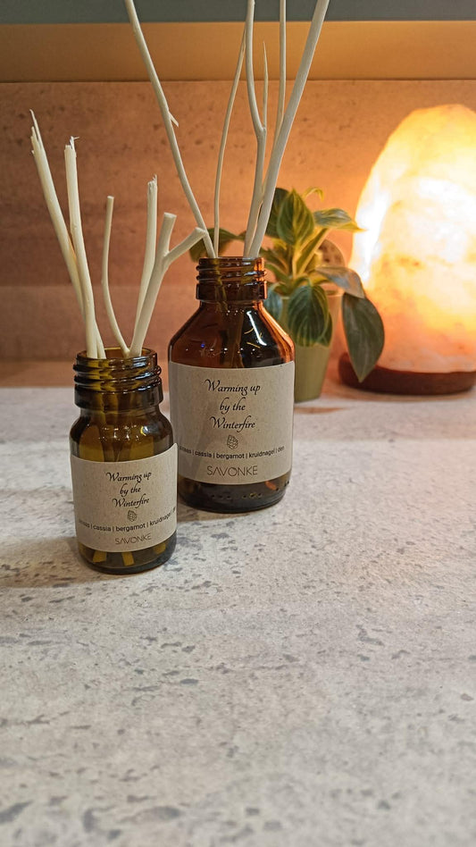 Huisparfum: "Warming up by the Winterfire"