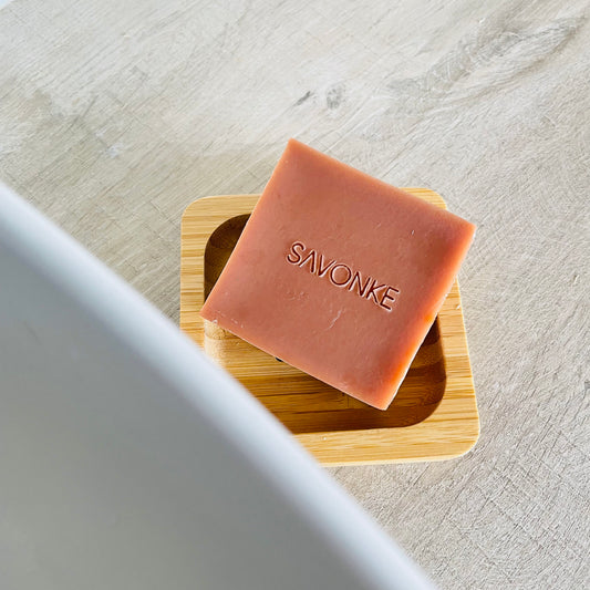 Bamboo soap holder: rectangle, square or round