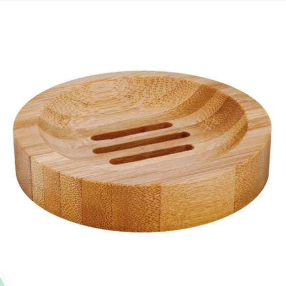 Bamboo soap holder: rectangle, square or round