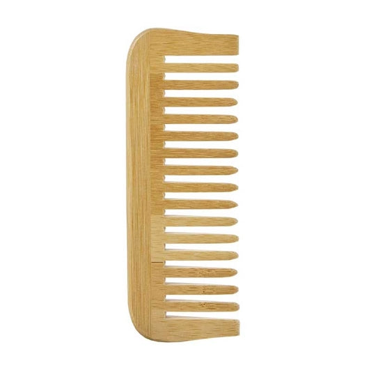 Bamboo comb: 2 variants for fine or thick hair